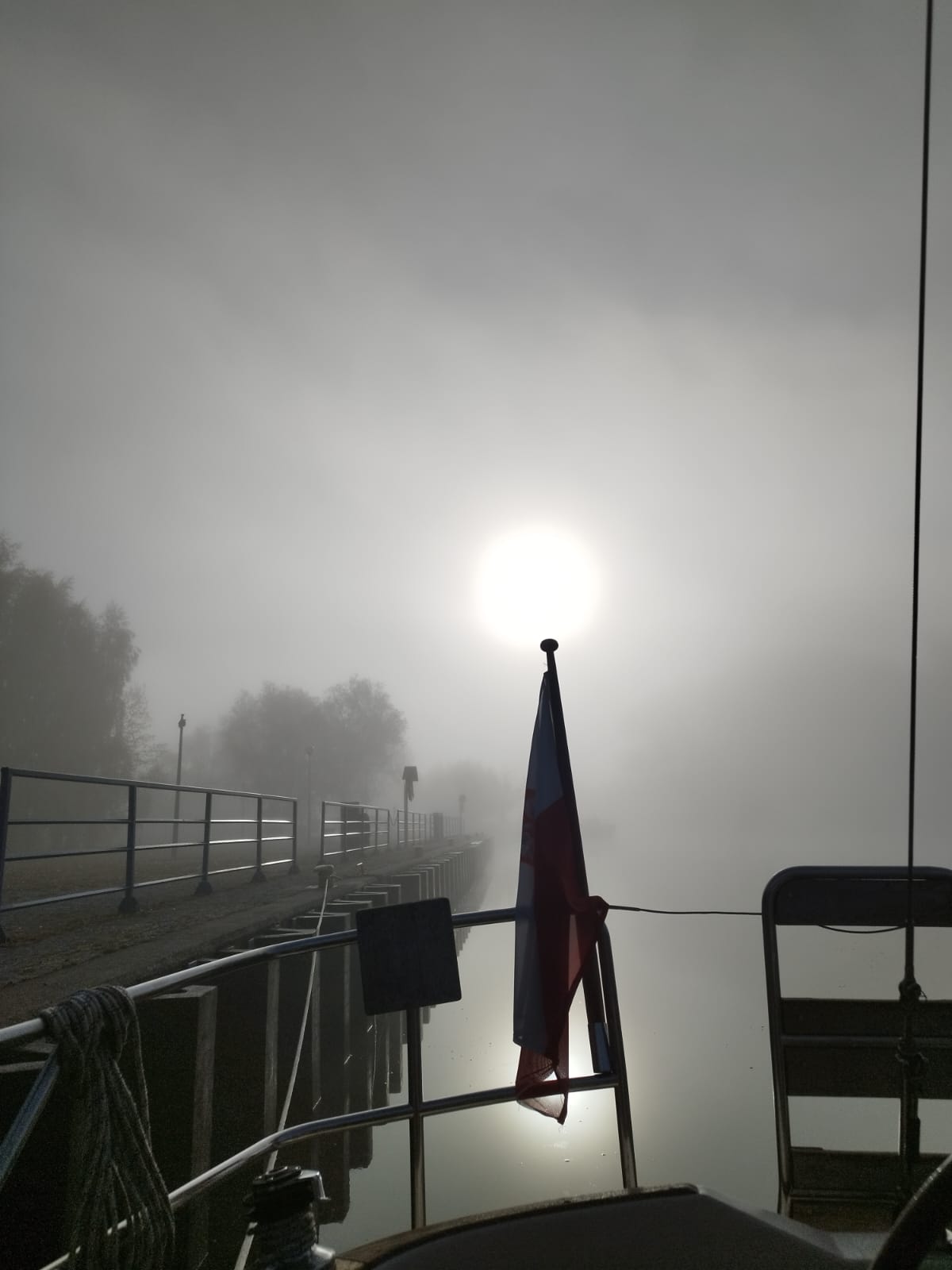 Jacht oceaniczny s/y Opole na Pętli Żuławskiej